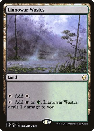 Llanowar Wastes [Commander 2019] | Exor Games Truro