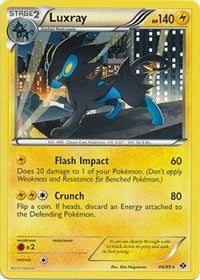 Luxray (46/99) (Theme Deck Exclusive) [Black & White: Next Destinies] | Exor Games Truro