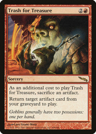 Trash for Treasure [Mirrodin] | Exor Games Truro