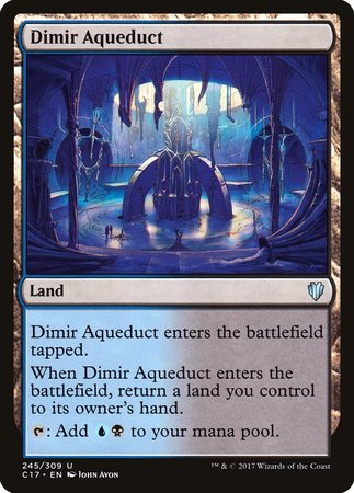 Dimir Aqueduct [Commander 2017] | Exor Games Truro