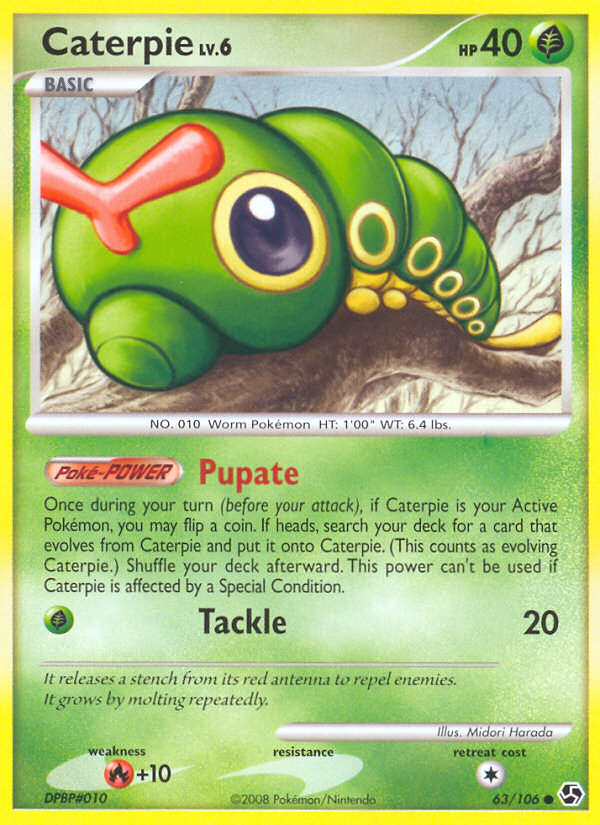 Caterpie (63/106) [Diamond & Pearl: Great Encounters] | Exor Games Truro