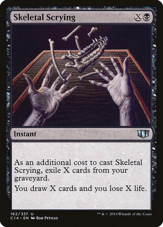 Skeletal Scrying [Commander 2014] | Exor Games Truro