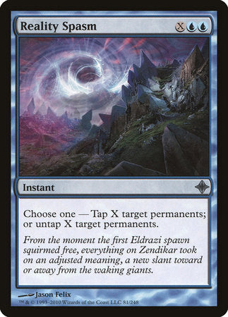 Reality Spasm [Rise of the Eldrazi] | Exor Games Truro