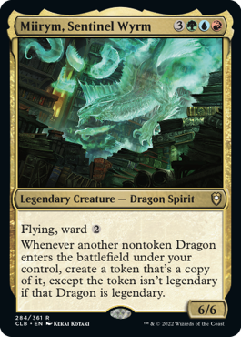 Miirym, Sentinel Wyrm [Commander Legends: Battle for Baldur's Gate] | Exor Games Truro