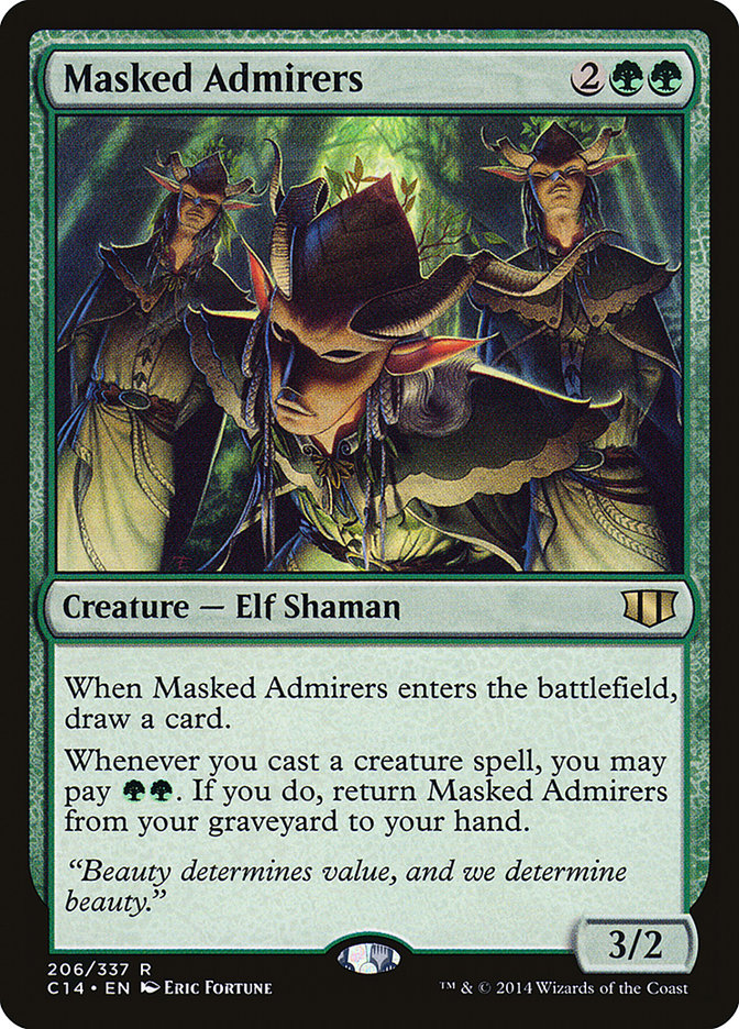 Masked Admirers [Commander 2014] | Exor Games Truro