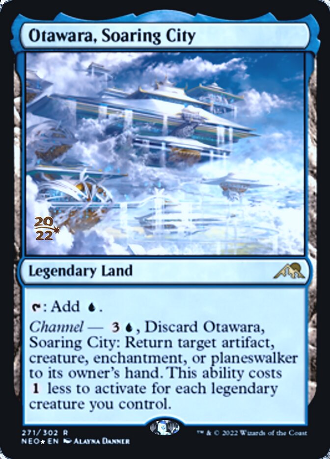 Otawara, Soaring City [Kamigawa: Neon Dynasty Prerelease Promos] | Exor Games Truro