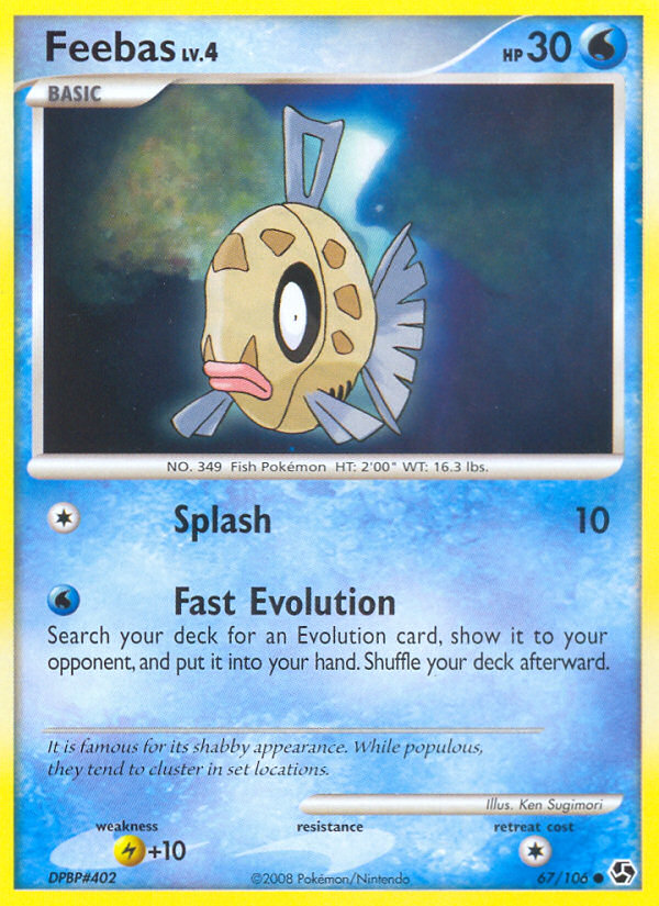 Feebas (67/106) [Diamond & Pearl: Great Encounters] | Exor Games Truro