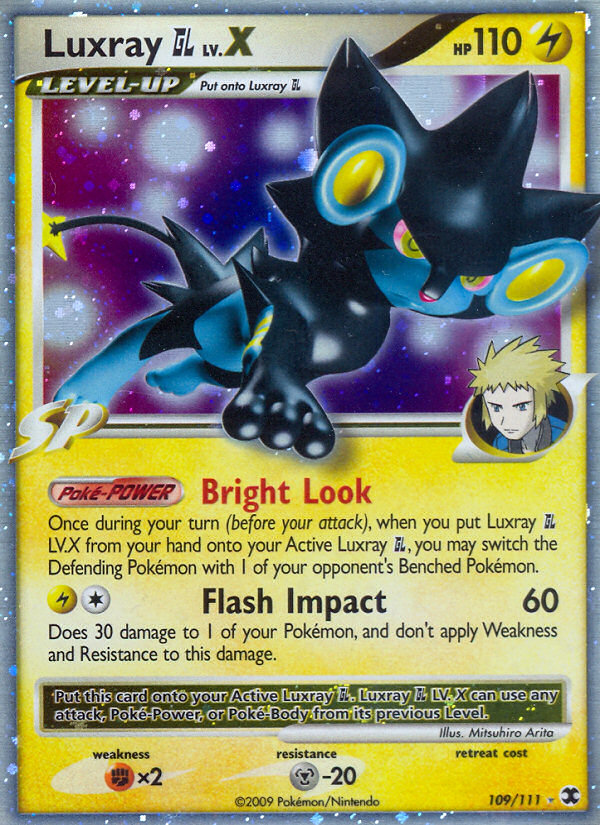 Luxray GL LV.X (109/111) [Platinum: Rising Rivals] | Exor Games Truro