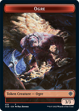 Ogre // Zombie Double-Sided Token [Starter Commander Decks] | Exor Games Truro