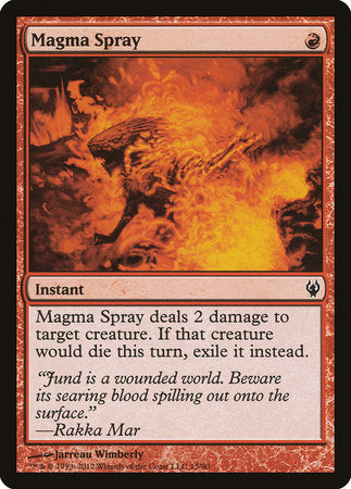 Magma Spray [Duel Decks: Izzet vs. Golgari] | Exor Games Truro