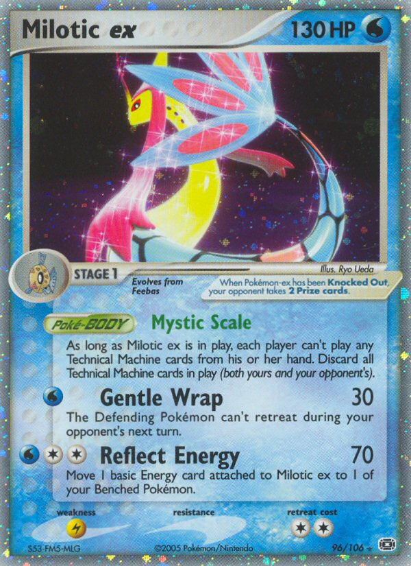 Milotic ex (96/106) [EX: Emerald] | Exor Games Truro