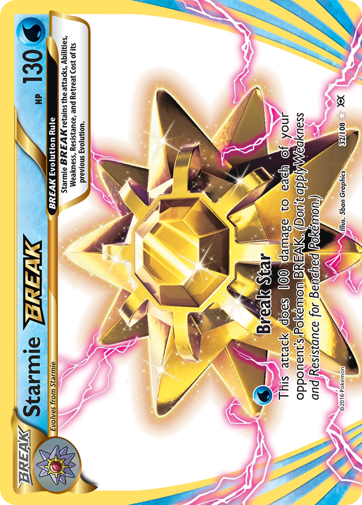 Starmie BREAK (32/108) [XY: Evolutions] | Exor Games Truro