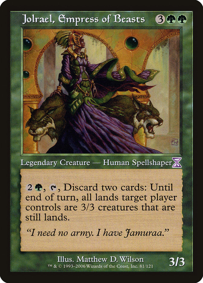 Jolrael, Empress of Beasts [Time Spiral Timeshifted] | Exor Games Truro