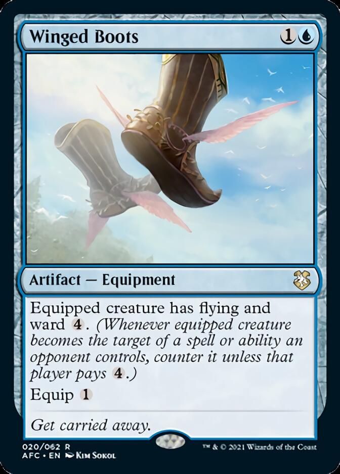 Winged Boots [Dungeons & Dragons: Adventures in the Forgotten Realms Commander] | Exor Games Truro