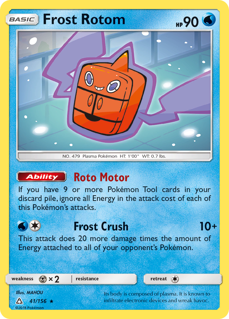 Frost Rotom (41/156) [Sun & Moon: Ultra Prism] | Exor Games Truro