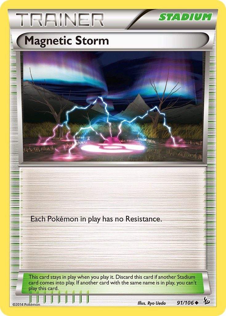 Magnetic Storm (91/106) [XY: Flashfire] | Exor Games Truro