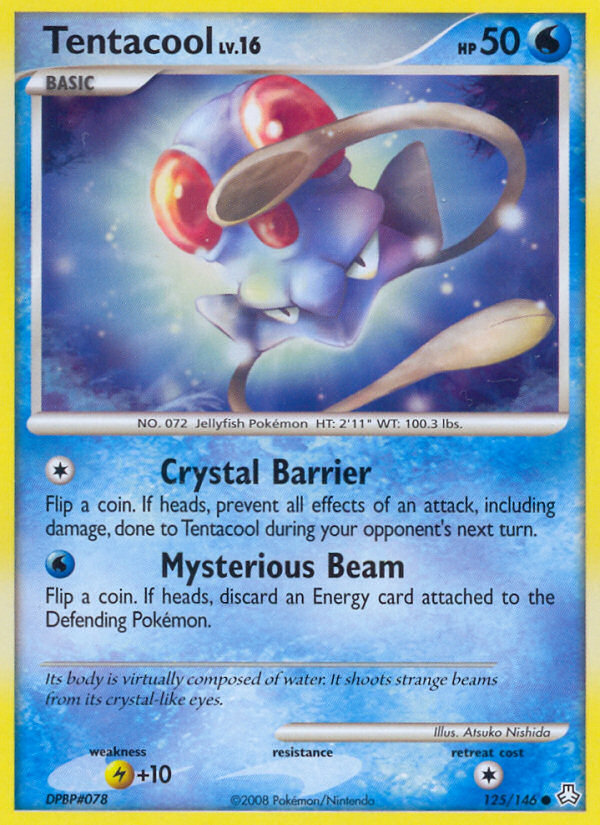 Tentacool (125/146) [Diamond & Pearl: Legends Awakened] | Exor Games Truro