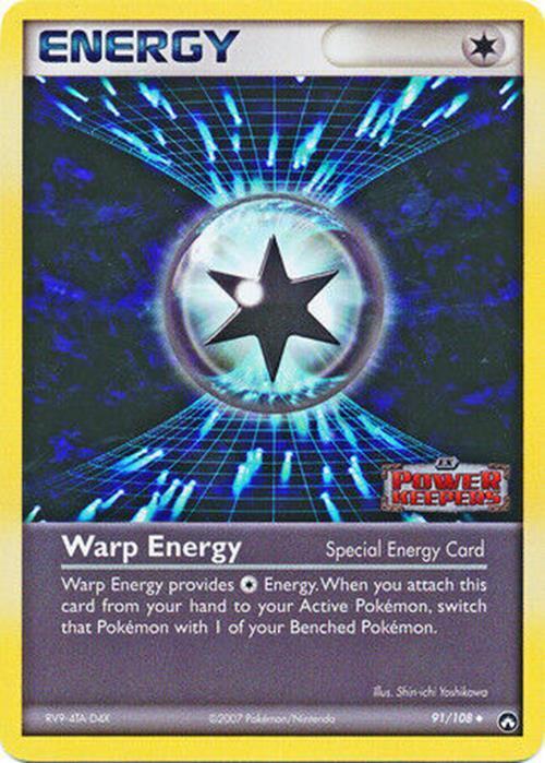 Warp Energy (91/108) (Stamped) [EX: Power Keepers] | Exor Games Truro