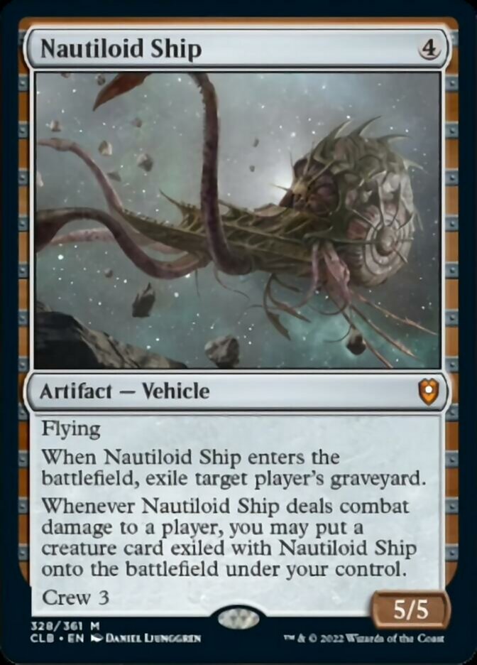 Nautiloid Ship [Commander Legends: Battle for Baldur's Gate] | Exor Games Truro