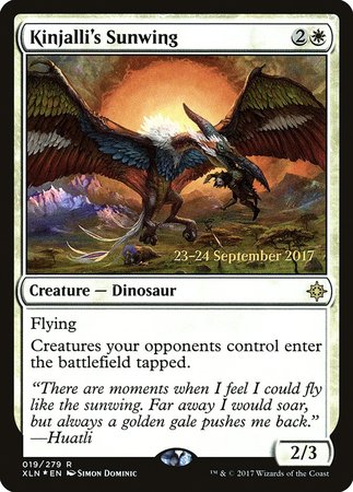 Kinjalli's Sunwing [Ixalan Promos] | Exor Games Truro