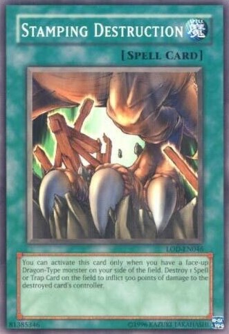 Stamping Destruction [LOD-EN046] Common | Exor Games Truro