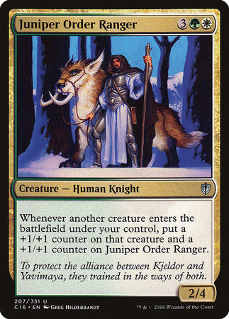 Juniper Order Ranger [Commander 2016] | Exor Games Truro