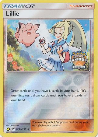 Lillie (125a/156) (Regional Promo) [Sun & Moon: Ultra Prism] | Exor Games Truro