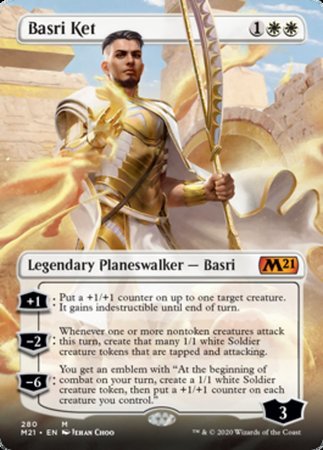 Basri Ket (Borderless) [Core Set 2021] | Exor Games Truro