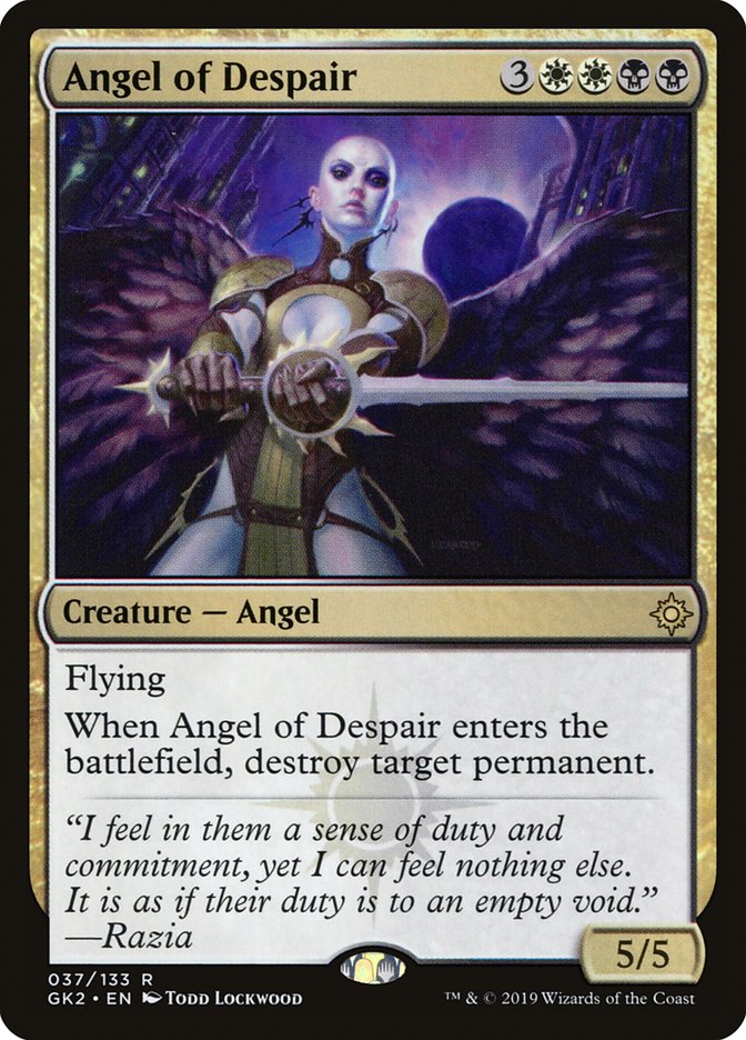 Angel of Despair [Ravnica Allegiance Guild Kit] | Exor Games Truro