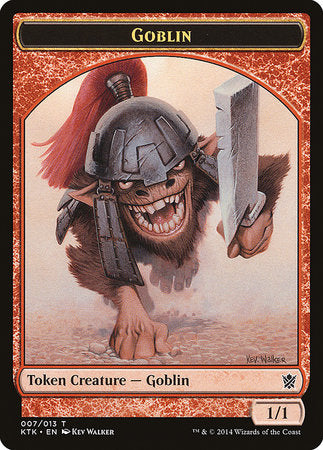 Goblin Token [Khans of Tarkir Tokens] | Exor Games Truro