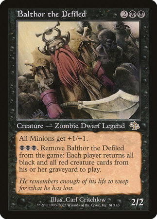 Balthor the Defiled [Judgment] | Exor Games Truro