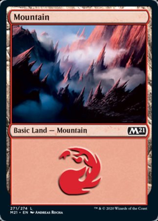 Mountain (271) [Core Set 2021] | Exor Games Truro