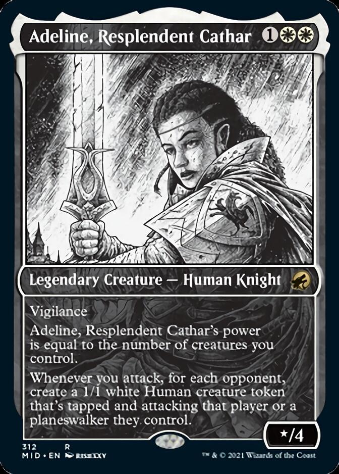 Adeline, Resplendent Cathar (Showcase Eternal Night) [Innistrad: Midnight Hunt] | Exor Games Truro