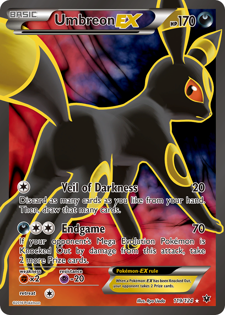 Umbreon EX (119/124) [XY: Fates Collide] | Exor Games Truro