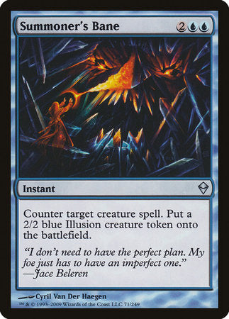 Summoner's Bane [Zendikar] | Exor Games Truro