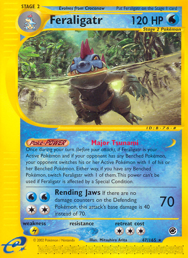 Feraligatr (47/165) [Expedition: Base Set] | Exor Games Truro