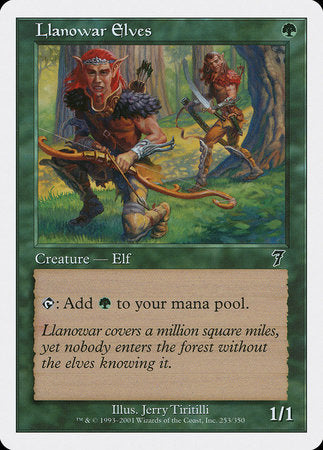Llanowar Elves [Seventh Edition] | Exor Games Truro