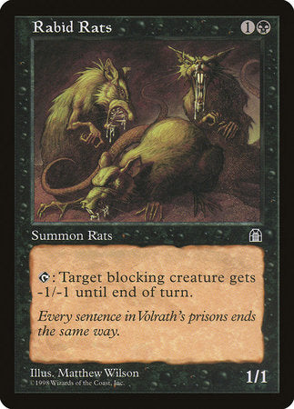 Rabid Rats [Stronghold] | Exor Games Truro
