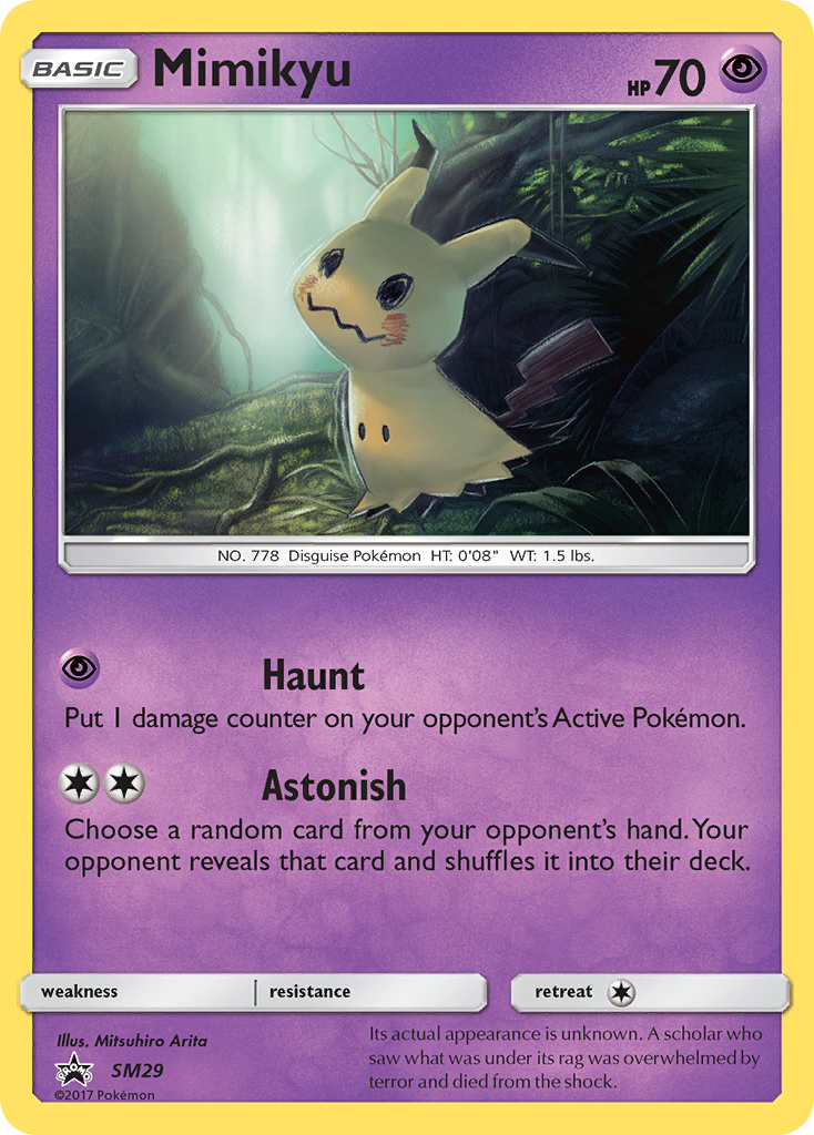 Mimikyu (SM29) [Sun & Moon: Black Star Promos] | Exor Games Truro
