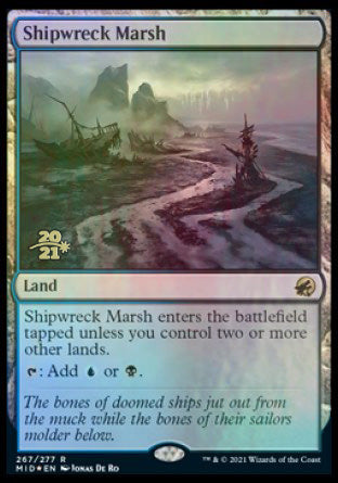 Shipwreck Marsh [Innistrad: Midnight Hunt Prerelease Promos] | Exor Games Truro