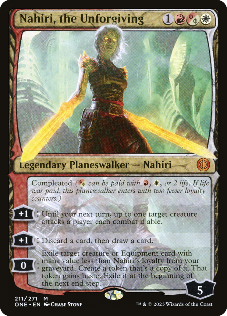 Nahiri, the Unforgiving [Phyrexia: All Will Be One] | Exor Games Truro