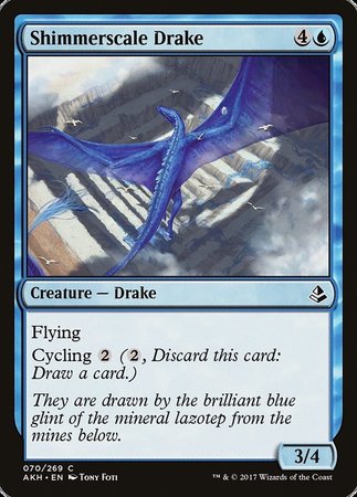 Shimmerscale Drake [Amonkhet] | Exor Games Truro