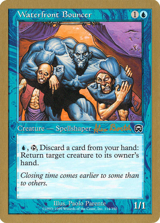 Waterfront Bouncer (Alex Borteh) [World Championship Decks 2001] | Exor Games Truro