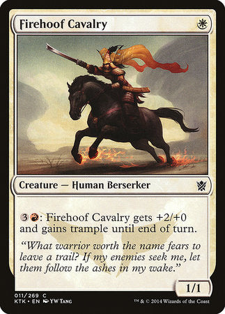 Firehoof Cavalry [Khans of Tarkir] | Exor Games Truro