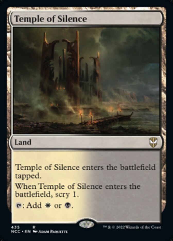 Temple of Silence [Streets of New Capenna Commander] | Exor Games Truro