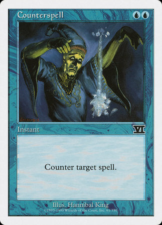 Counterspell [Classic Sixth Edition] | Exor Games Truro