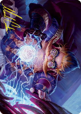 Storm-Kiln Artist Art Card (Gold-Stamped Signature) [Strixhaven: School of Mages Art Series] | Exor Games Truro
