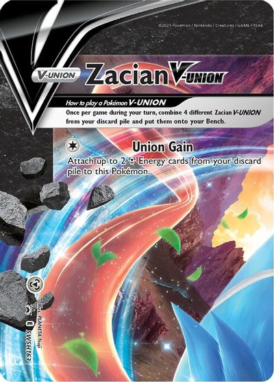 Zacian V-Union (SWSH163) [Sword & Shield: Black Star Promos] | Exor Games Truro