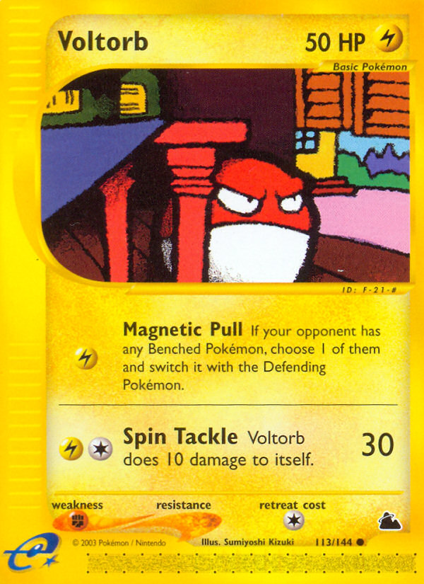 Voltorb (113/144) [Skyridge] | Exor Games Truro