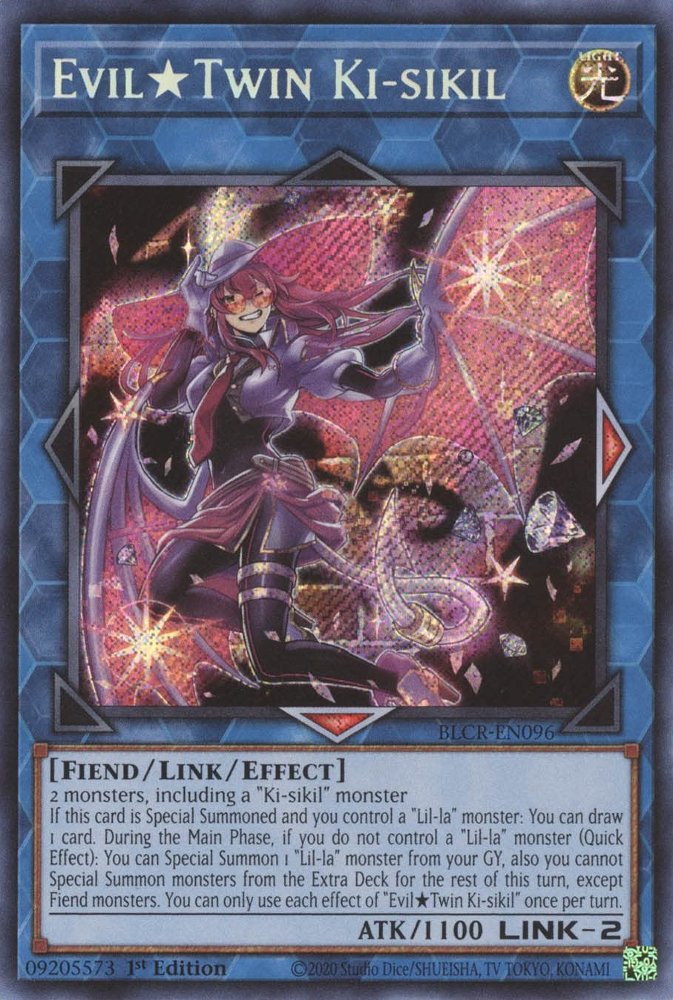 Evil Twin Ki-sikil [BLCR-EN096] Secret Rare | Exor Games Truro